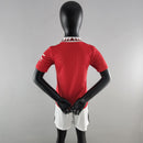 Conjunto Infantil Manchester United 2022/23 - Home - ResPeita Sports 